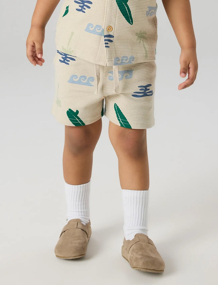 name it - NMMFALCAN NREG SHORTS - shorts en molleton - peyote - 3
