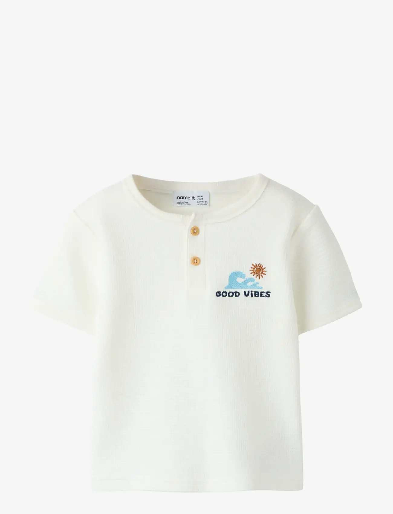 name it - NMMFALLAN SS NREG TOP - short-sleeved t-shirts - cloud dancer - 0