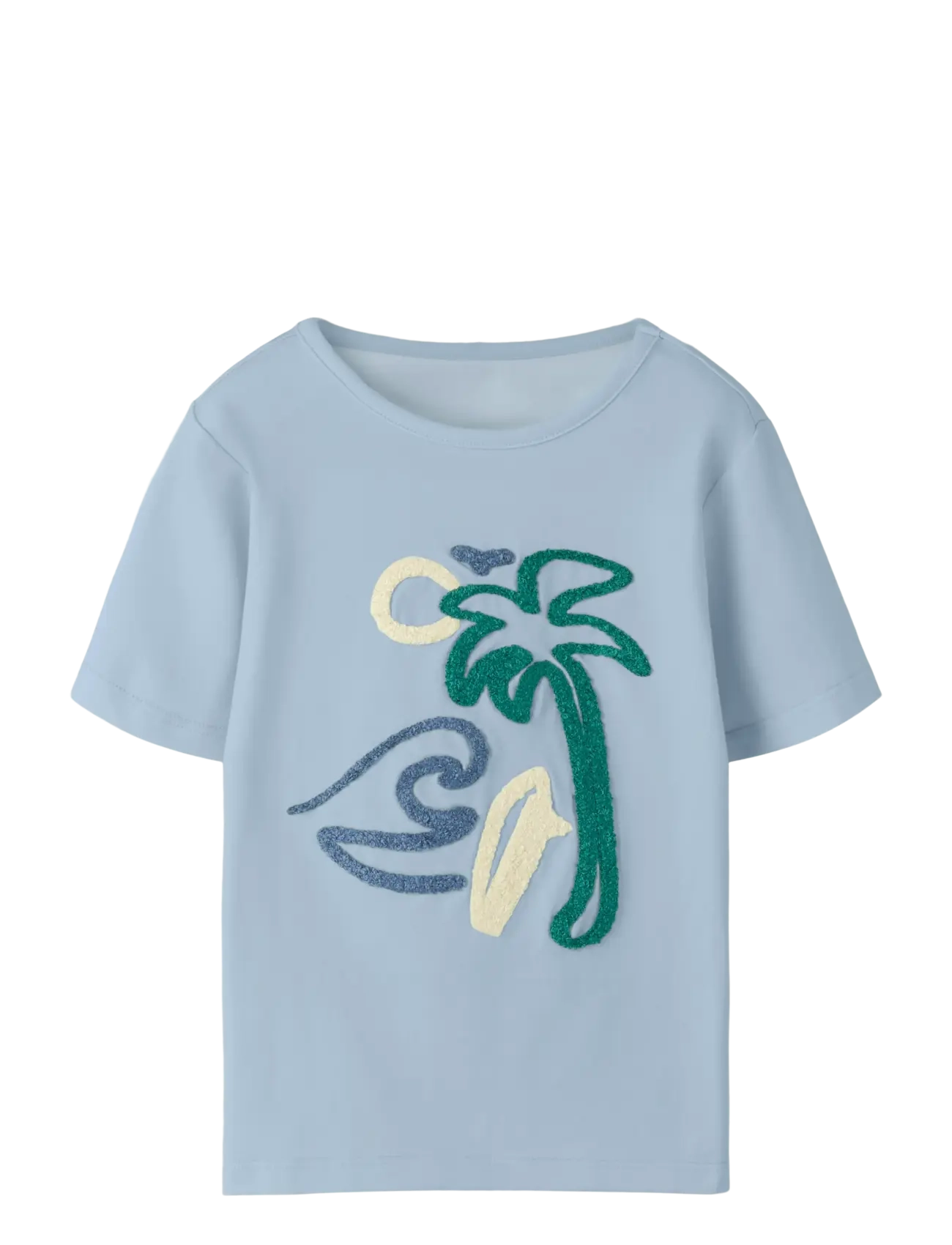 name it NMMFIKLAN SS NREG TOP - Overdele - BLUE FOG / blue