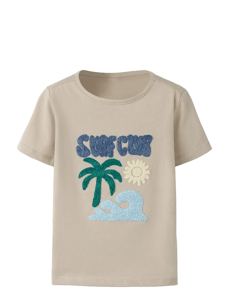 name it - NMMFIKLAN SS NREG TOP - kortærmede t-shirts - peyote - 0