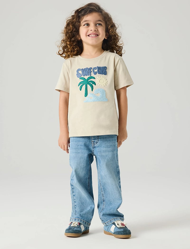 name it - NMMFIKLAN SS NREG TOP - kortærmede t-shirts - peyote - 2