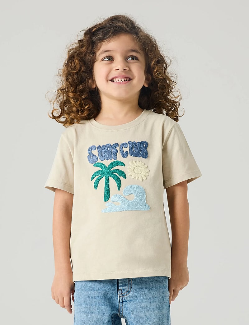 name it - NMMFIKLAN SS NREG TOP - kortærmede t-shirts - peyote - 3