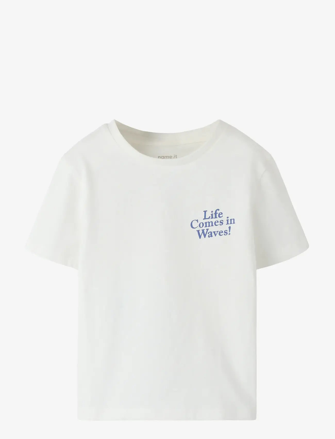name it - NMMFUKKAN SS NREG TOP - short-sleeved t-shirts - cloud dancer - 0