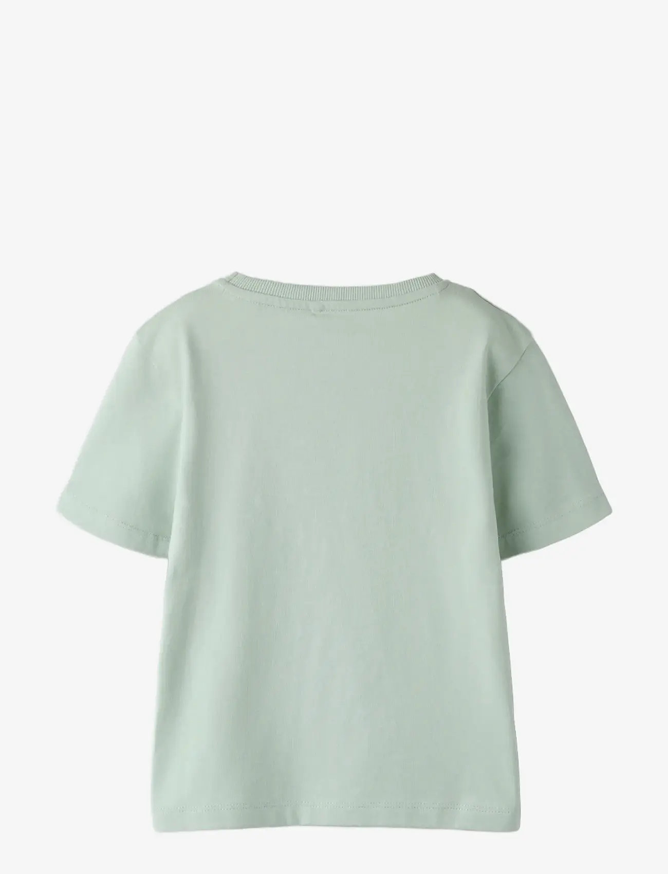 name it - NMMFINNUR SS NREG TOP - kortärmade t-shirts - aqua gray - 1