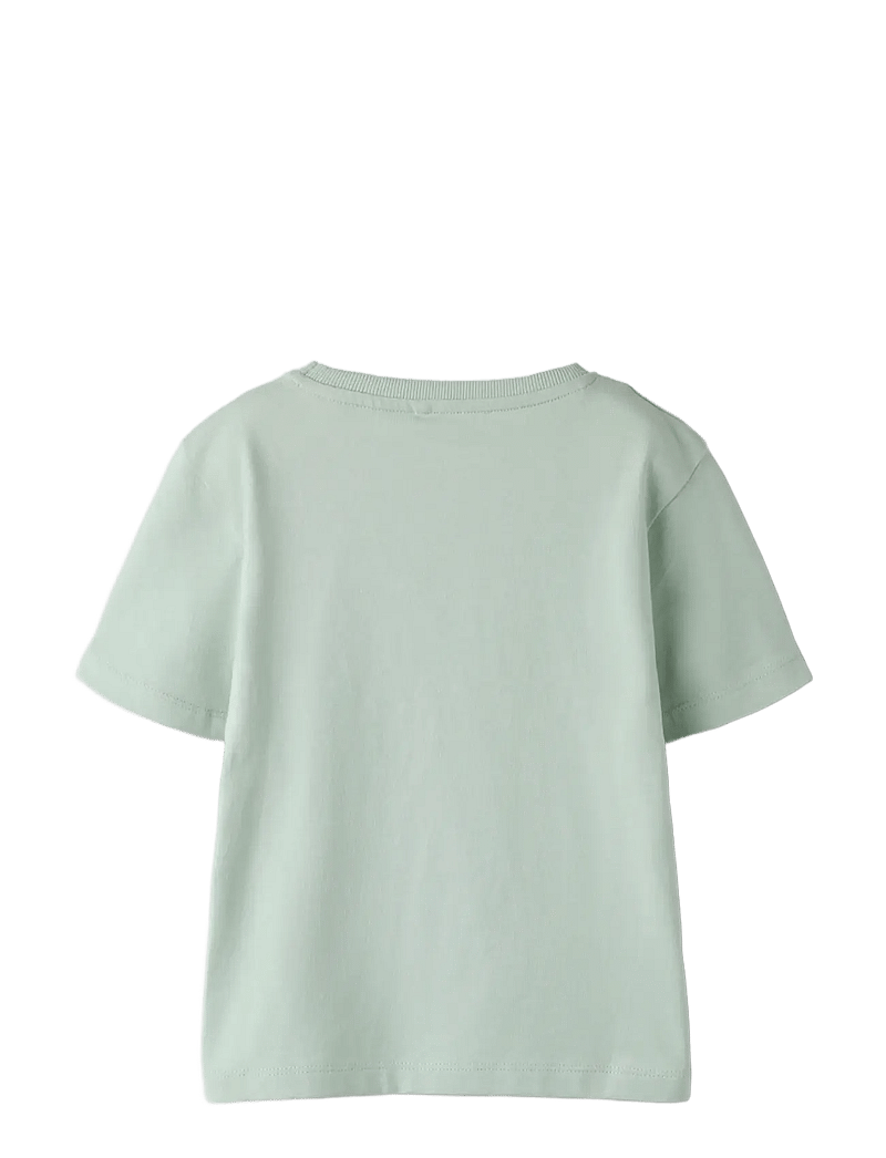 name it - NMMFINNUR SS NREG TOP - kortärmade t-shirts - aqua gray - 1
