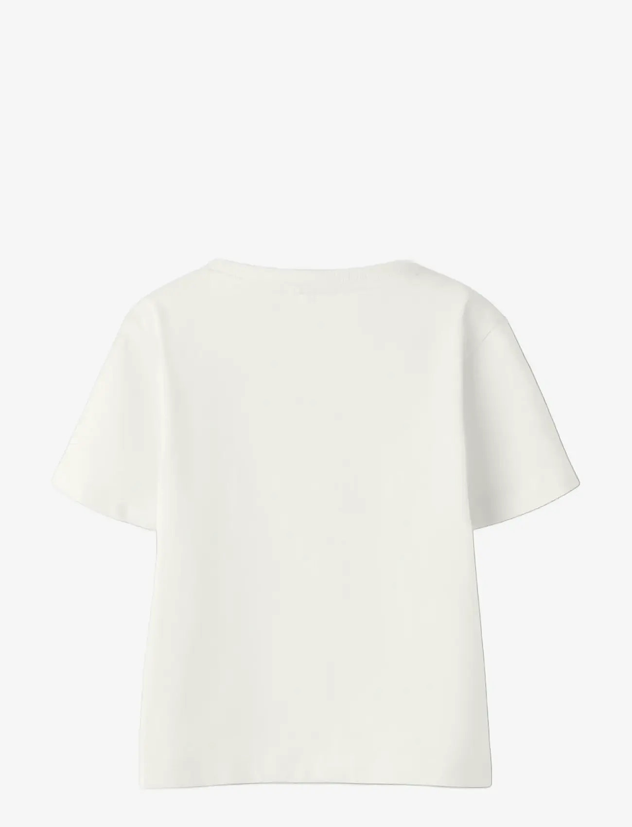 name it - NMMFINNUR SS NREG TOP - lühikeste varrukatega t-särgid - cloud dancer - 1