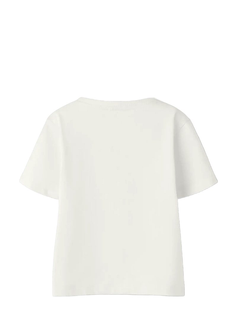name it - NMMFINNUR SS NREG TOP - kurzärmelige - cloud dancer - 1