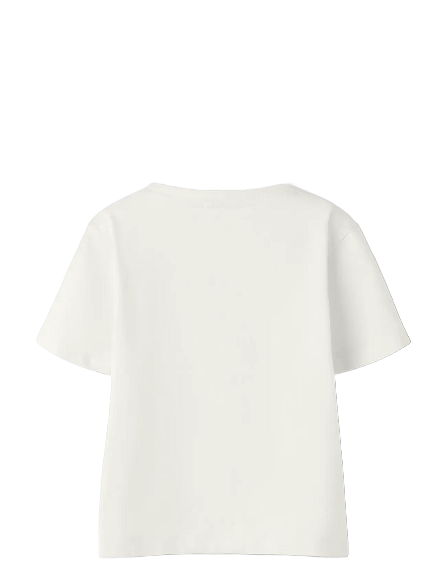 name it - NMMFINNUR SS NREG TOP - kurzärmelige - cloud dancer - 1