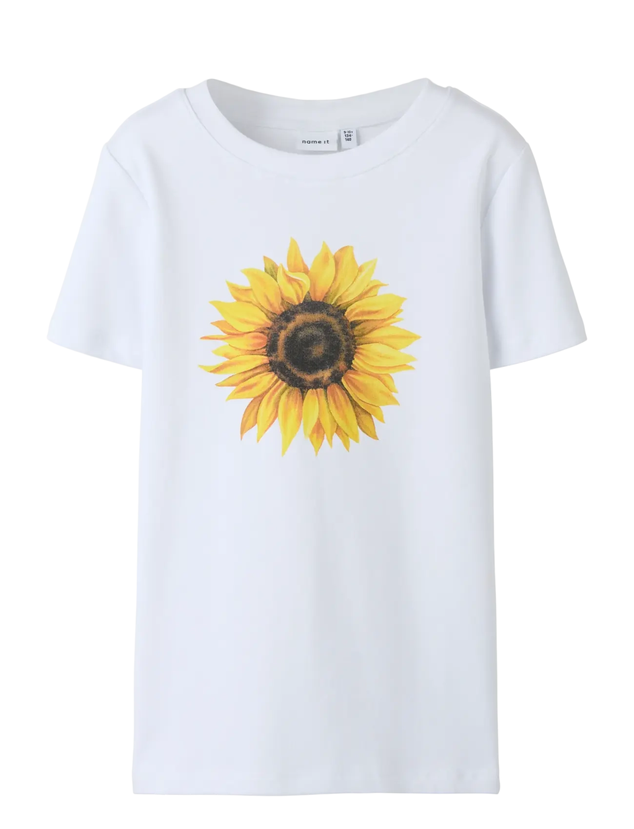 name it NKFFREYAA SS TOP - Overdele - CLOUD DANCER / white