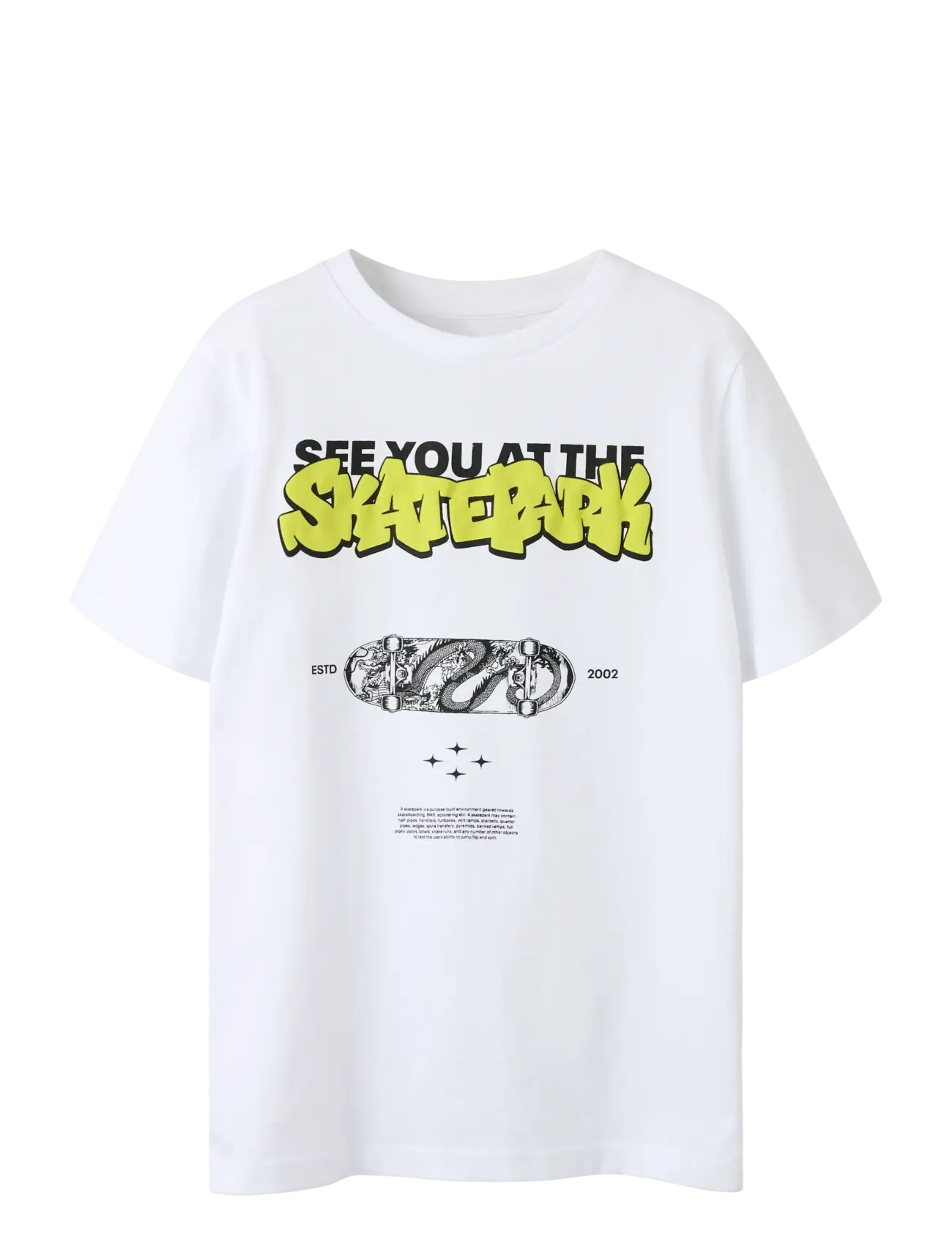 name it NKMFALCO SS NREG TOP - Toppar & T-shirts - BRIGHT WHITE / white