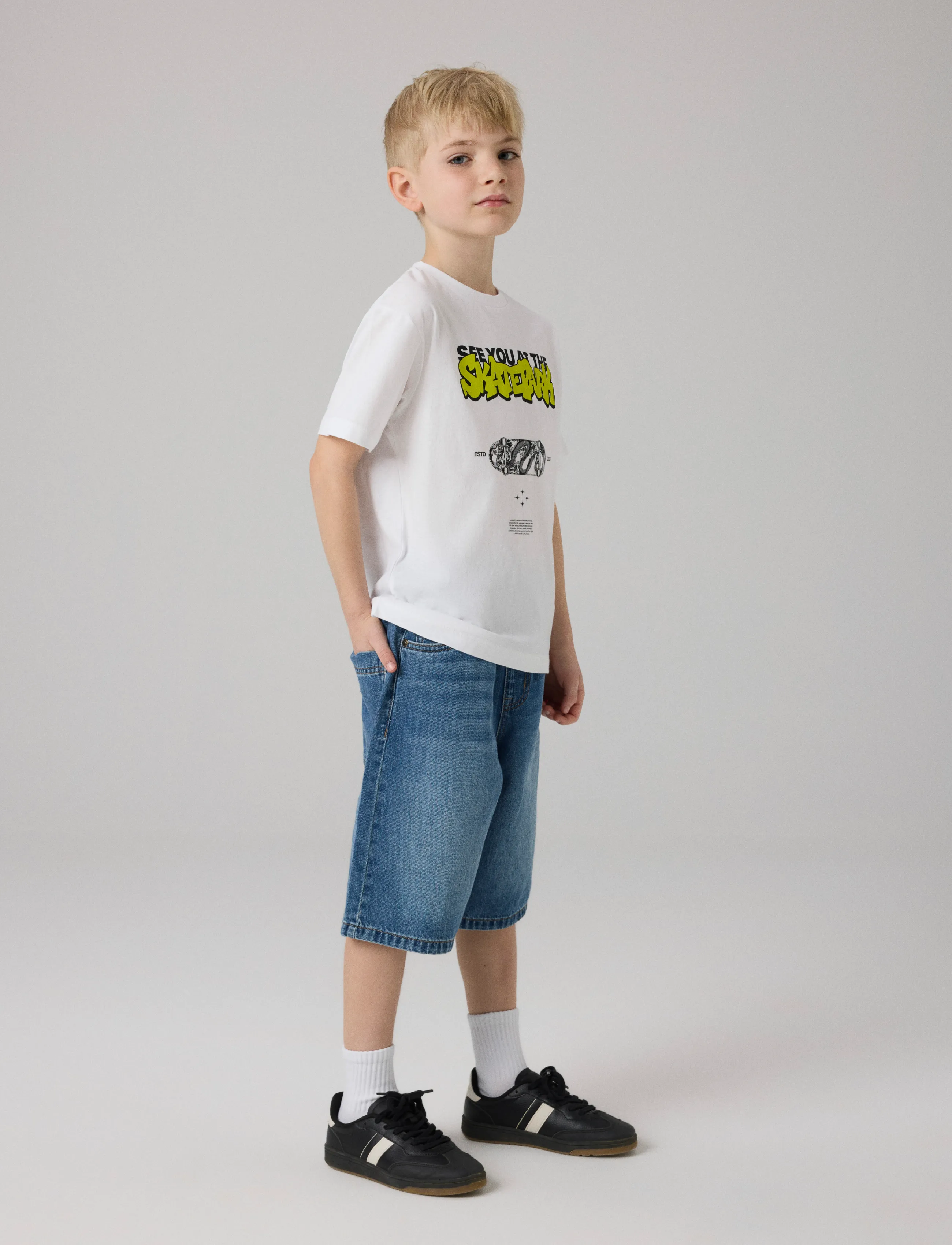 name it - NKMFALCO SS NREG TOP - short-sleeved t-shirts - bright white - 2