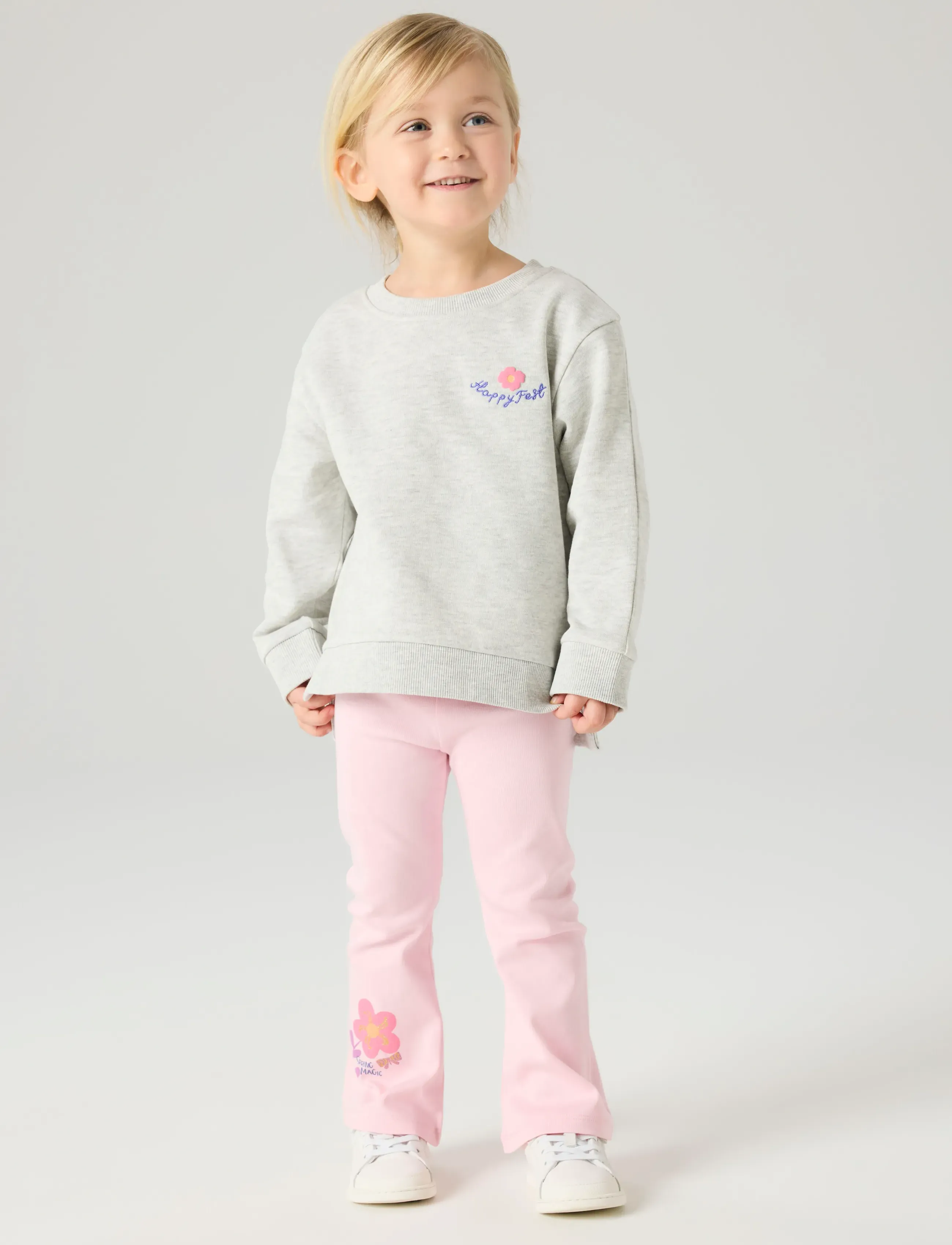 name it - NMFFILIAMA BOOTCUT LEGGING - sommerkupp - fairy tale - 3