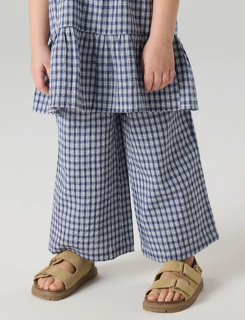 name it - NMFFENJA WIDE PANT - baby trousers - cloud dancer - 3