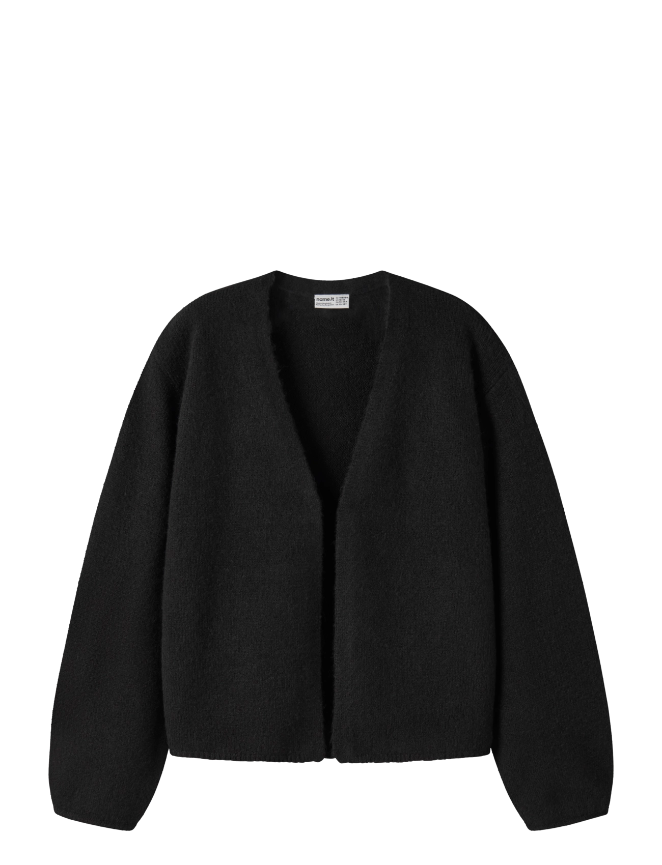 name it NKFOLINA LS KNIT CARD NOOS - Name it - BLACK / black