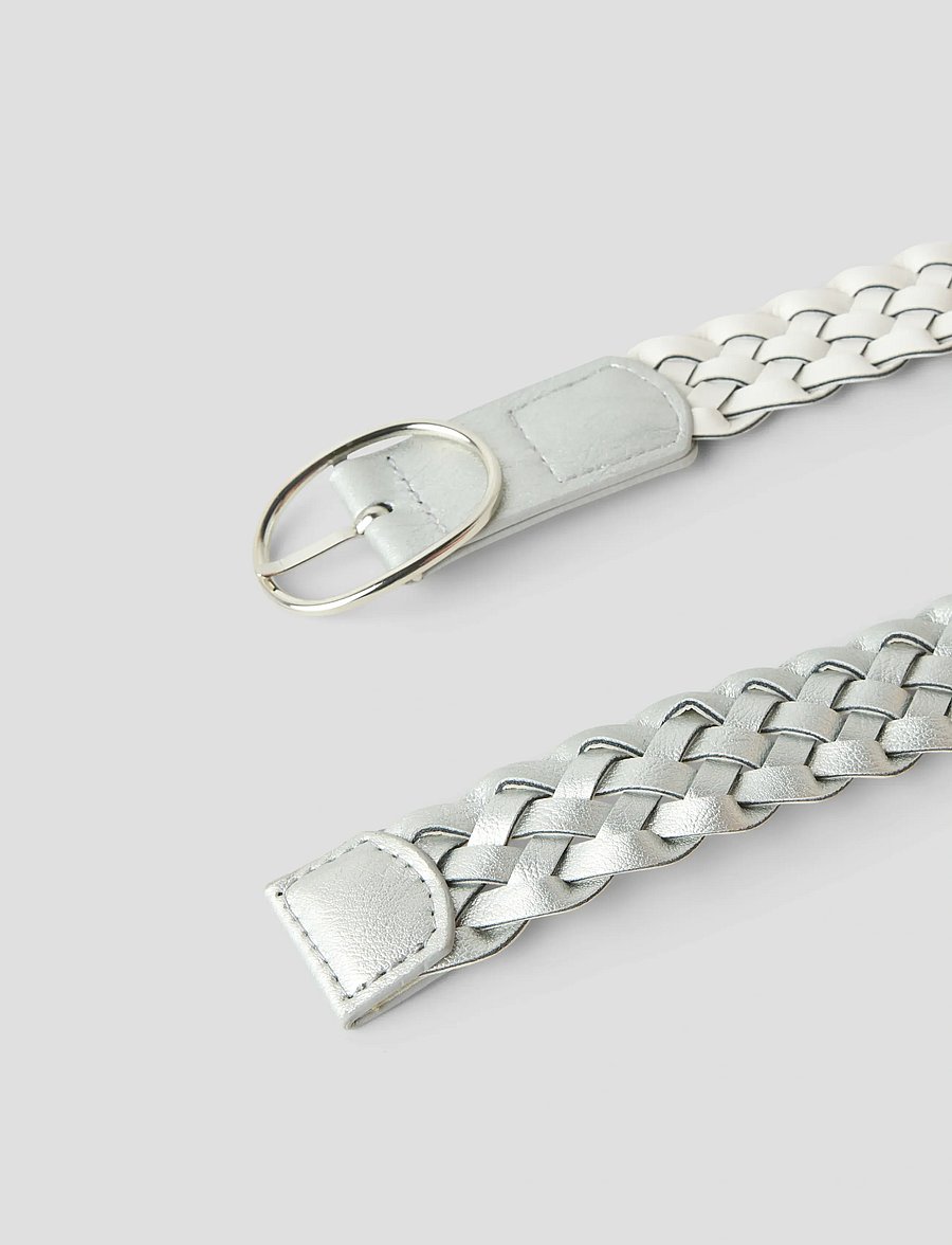 name it - NKFBELLA BELT - skärp - silver - 3