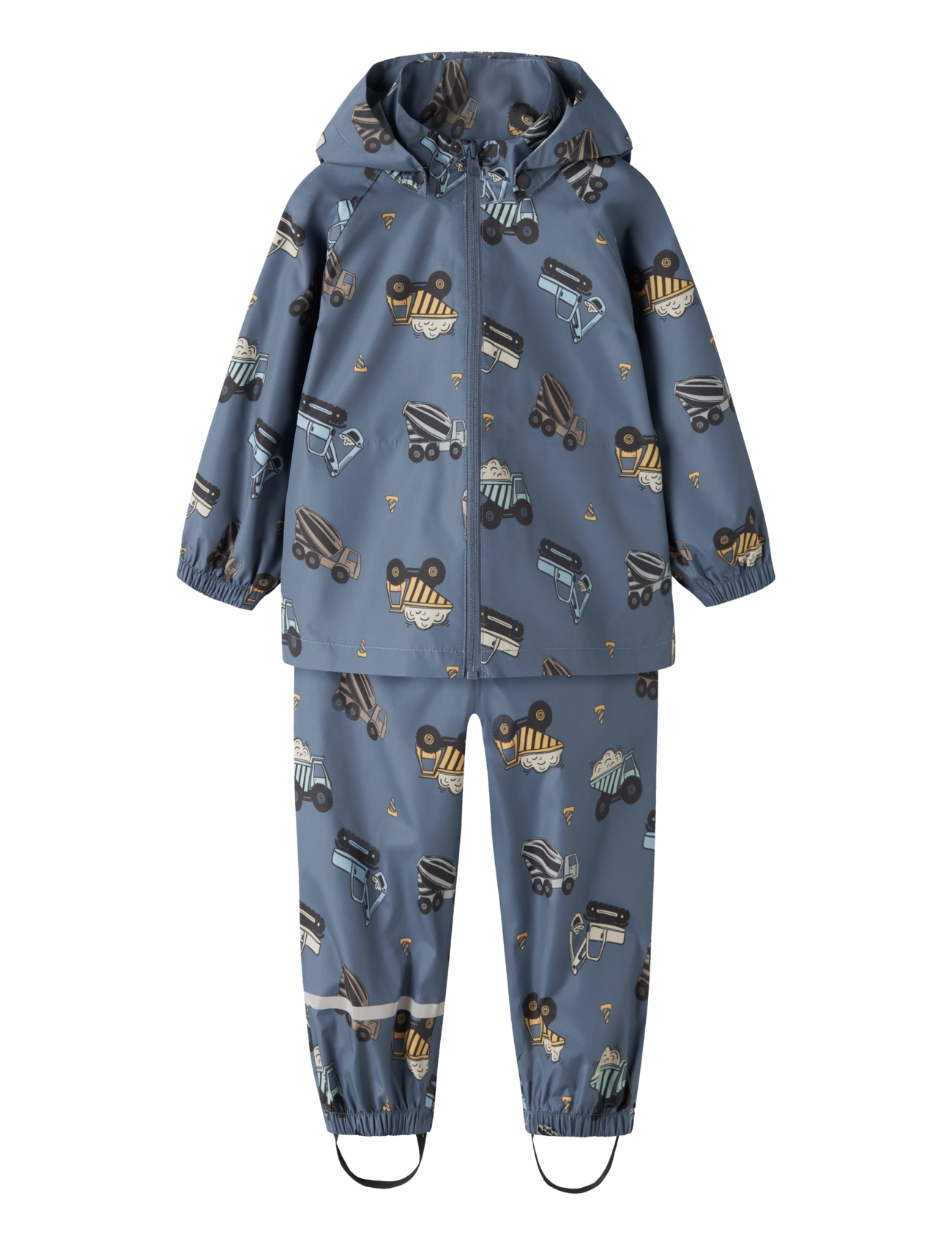 name it NMNDRAIN05 RAIN SET AOP FO NOOS - Overtøj - VINTAGE INDIGO / blue
