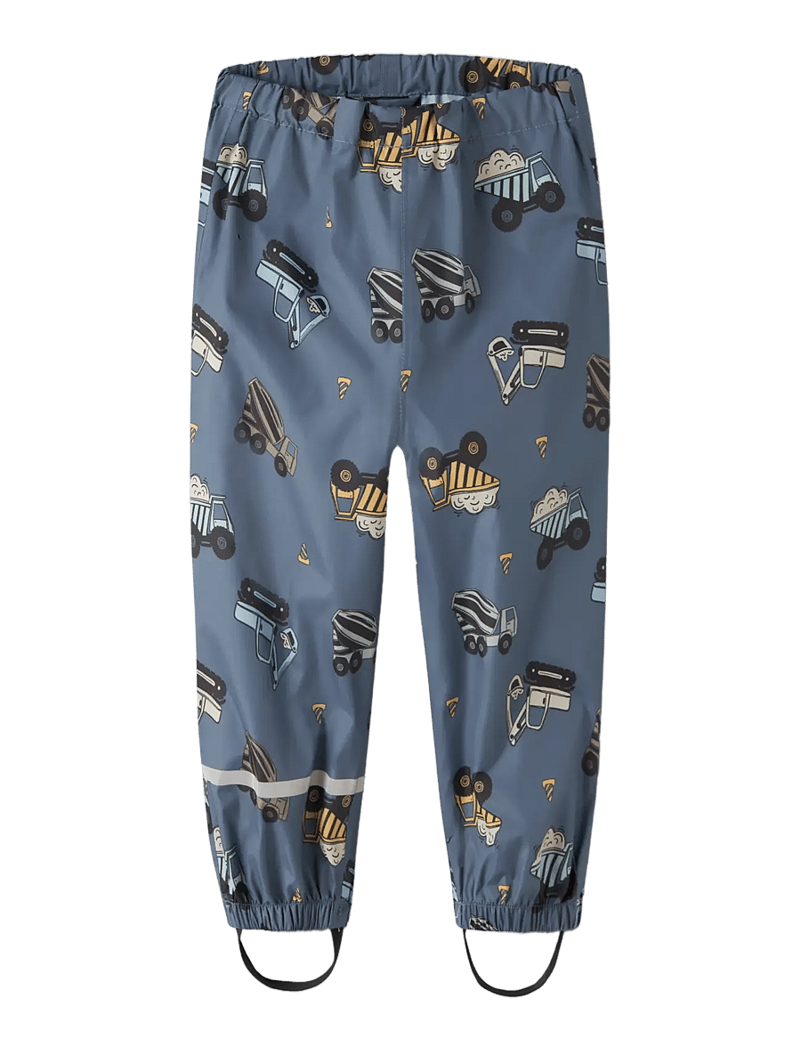 name it - NMNDRAIN05 RAIN SET AOP FO NOOS - vintage indigo - 2