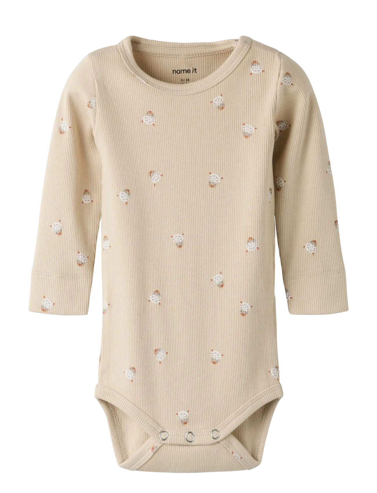 name it NBNFERINI LS XSL BODY - Heldresser - CEMENT / cream