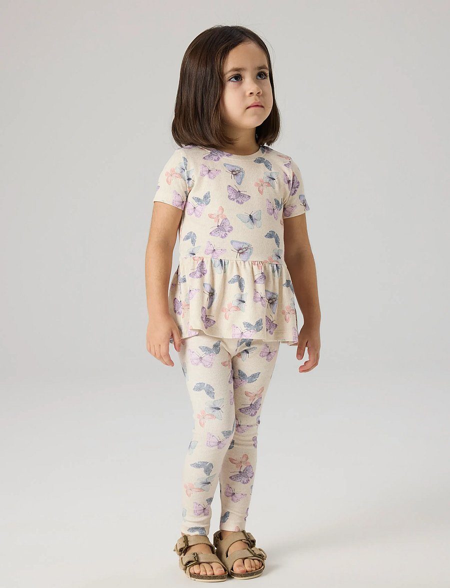 name it - NMFFILUA SS TOP - lühikeste varrukatega t-särgid - peyote - 2