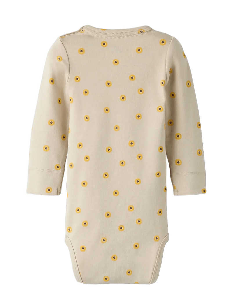 name it - NBFFULINA LS XSL BODY - langærmede heldragter - peyote - 1