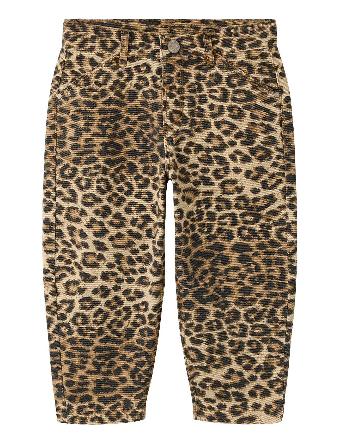 NMFBELLA MOM TWI PANTS 4444-TD NOOS - SILVER MINK