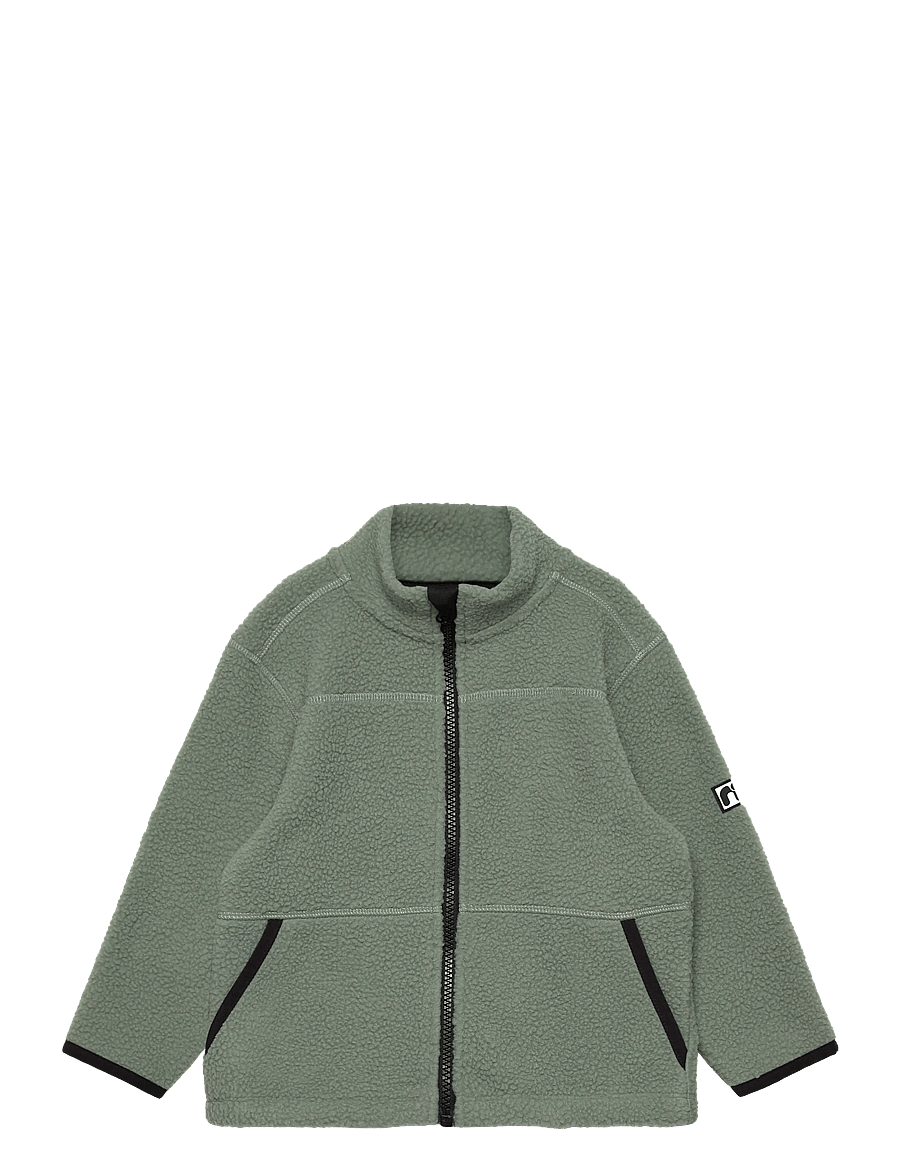 name it - NMMBULIN LS NREG TEDDY CARD - fleecejacken - chinois green - 0