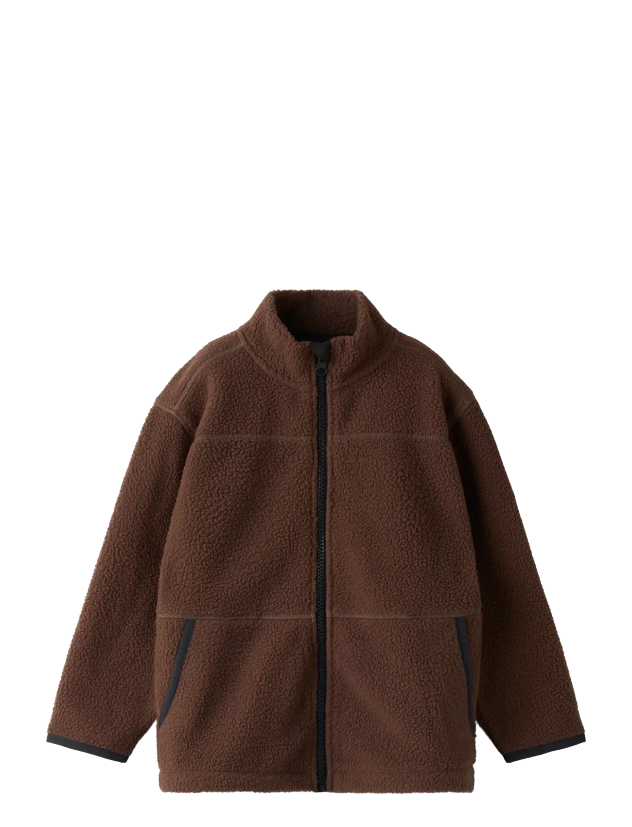 name it NMMBULIN LS NREG TEDDY CARD - Outdoor - SHOPPING BAG / brown