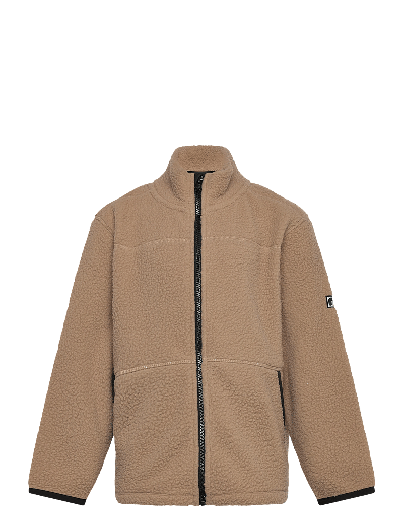 name it - NKFBULINA LS NREG TEDDY CARD - fleecejacken - gilded beige - 0