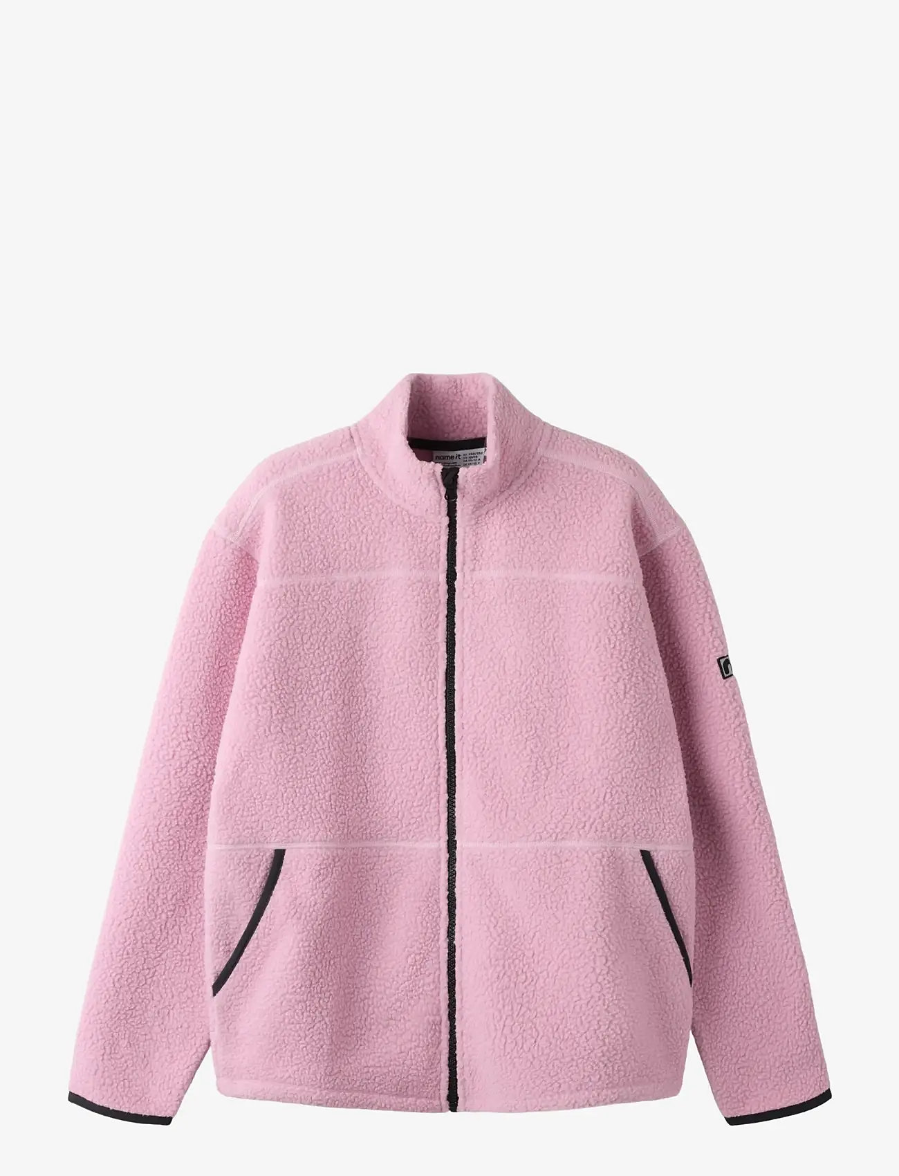 name it - NKFBULINA LS NREG TEDDY CARD - fleece jackets - mauve mist - 1