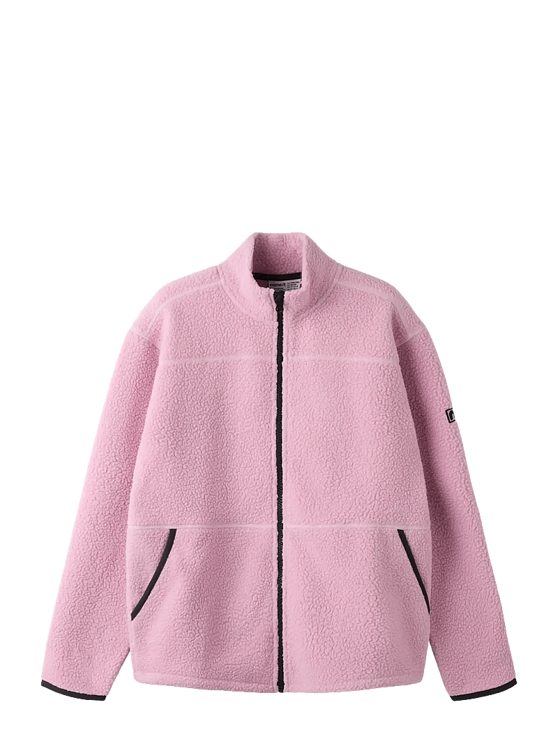 name it - NKFBULINA LS NREG TEDDY CARD - fleecejacken - mauve mist - 1