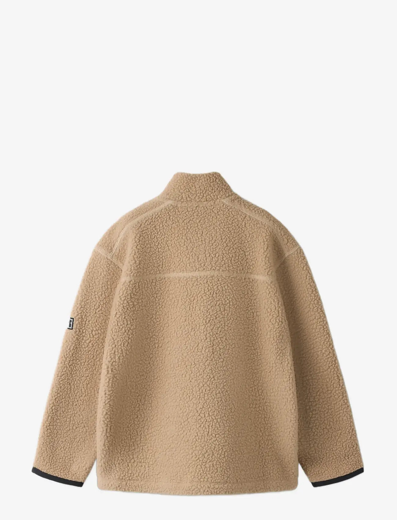 name it - NMFBULINA LS NREG TEDDY CARD - fleecejakker - gilded beige - 2