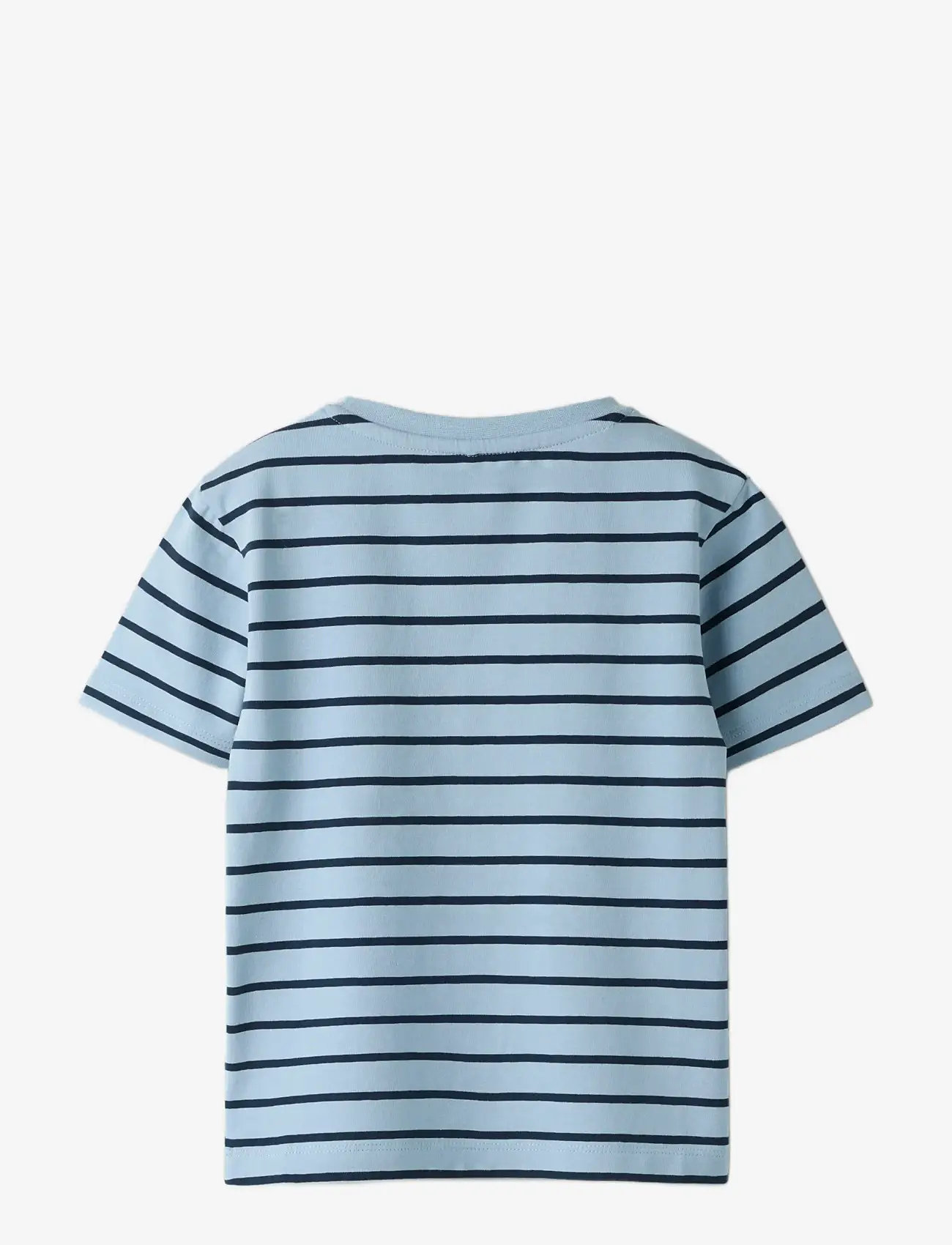 name it - NMMMIALL EMIL SS NREG TOP BOX SKY - kurzärmelige - blue fog - 1
