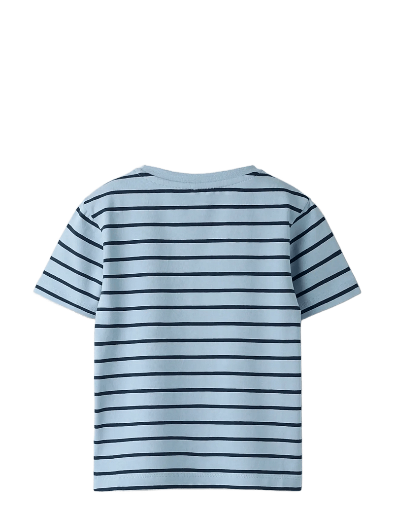 name it - NMMMIALL EMIL SS NREG TOP BOX SKY - kurzärmelige - blue fog - 1