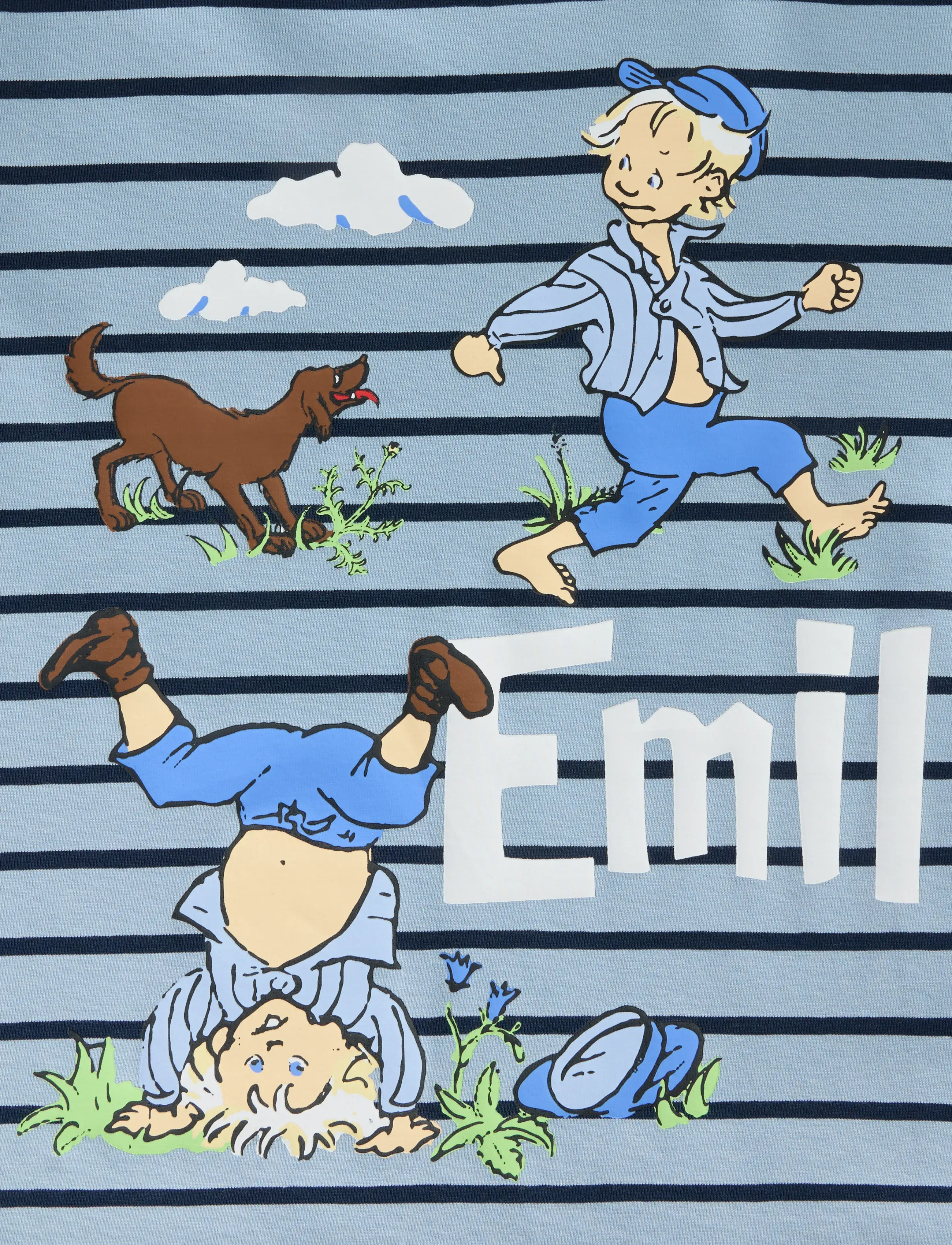 name it - NMMMIALL EMIL SS NREG TOP BOX SKY - kortärmade t-shirts - blue fog - 3