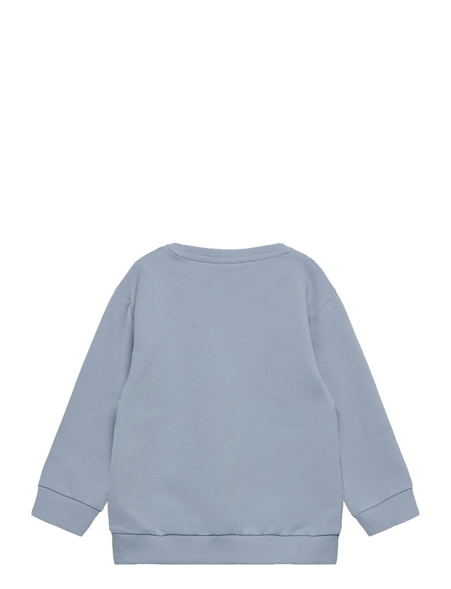 name it - NMMMASKA EMIL NREG SWEAT UNB SKY - sweatshirts - blue fog - 1