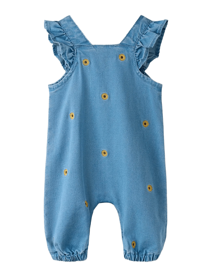 name it - NBFSAGE DNM OVERALL 2232-YB - jumpsuits - medium blue denim - 1