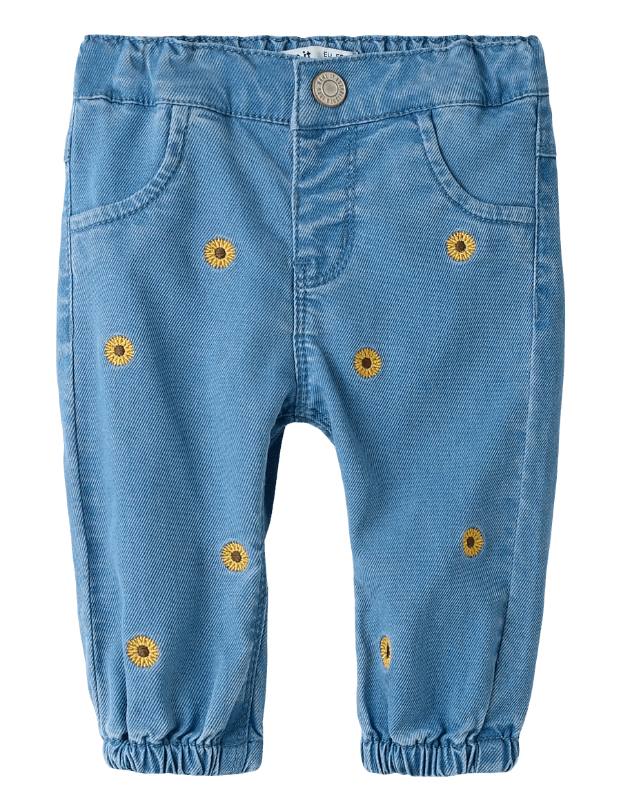 name it - NBFROSE SHAPED R EMB JEANS 2232-YB - regular jeans - medium blue denim - 0