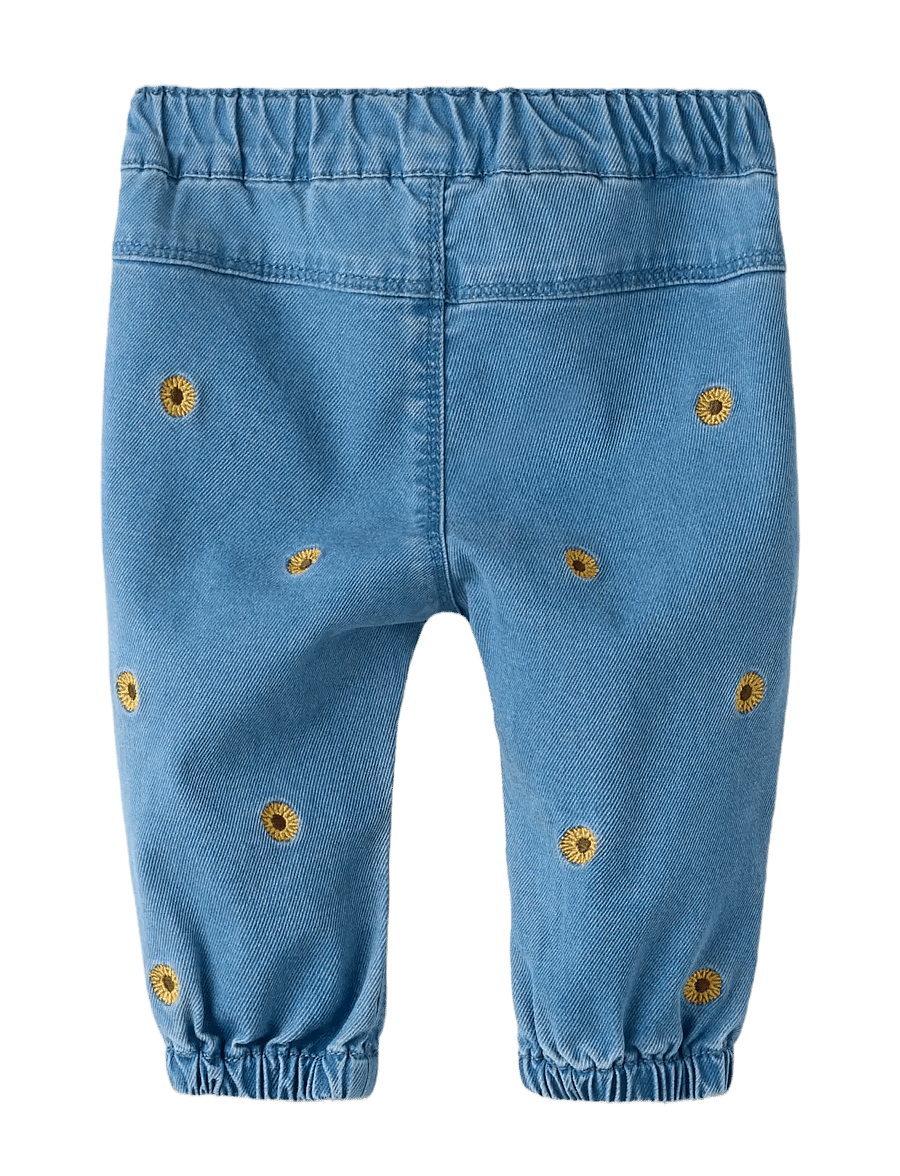 name it - NBFROSE SHAPED R EMB JEANS 2232-YB - regular jeans - medium blue denim - 1