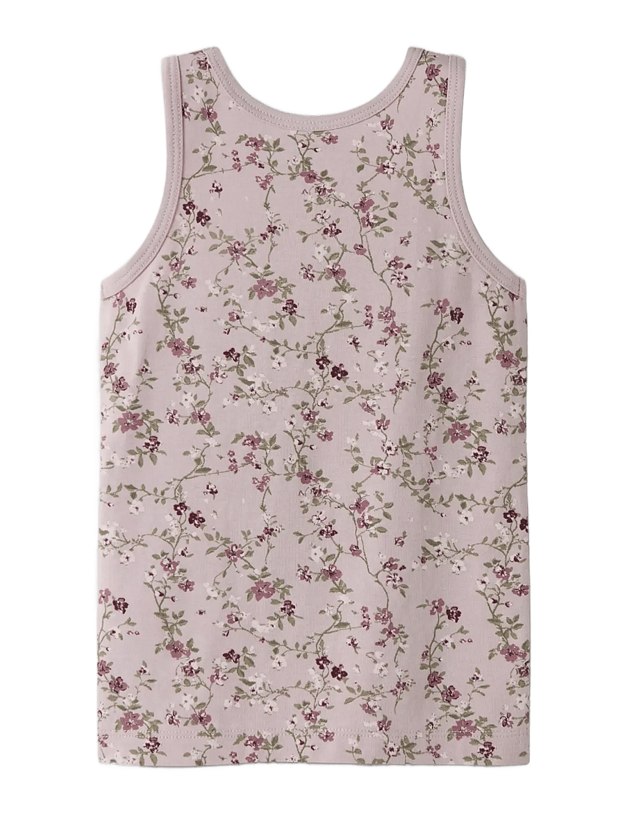 name it - NMFTANK TOP 2P VIOLETFLOWER NOOS - violet ice - 1