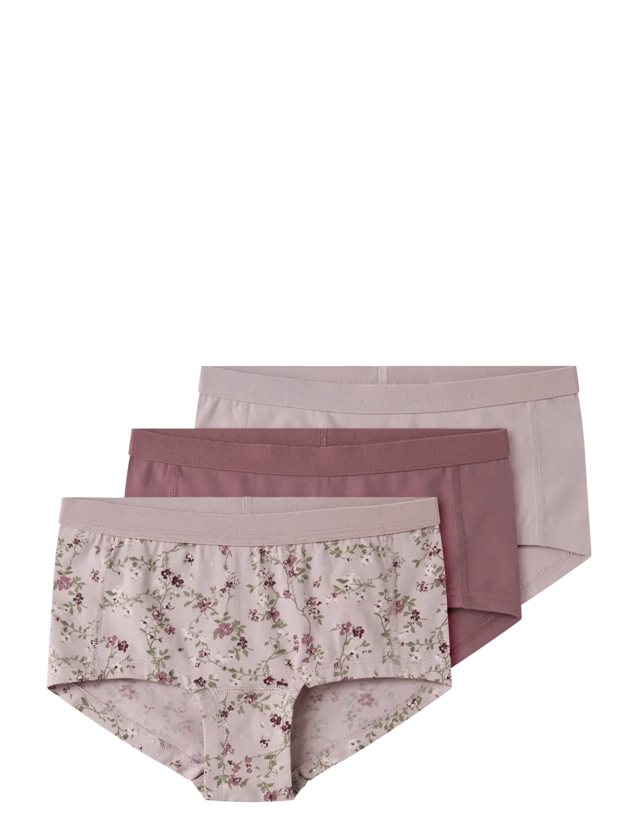 name it NKFHIPSTER 3P VIOLETFLOWER NOOS - Underkläder - VIOLET ICE / purple