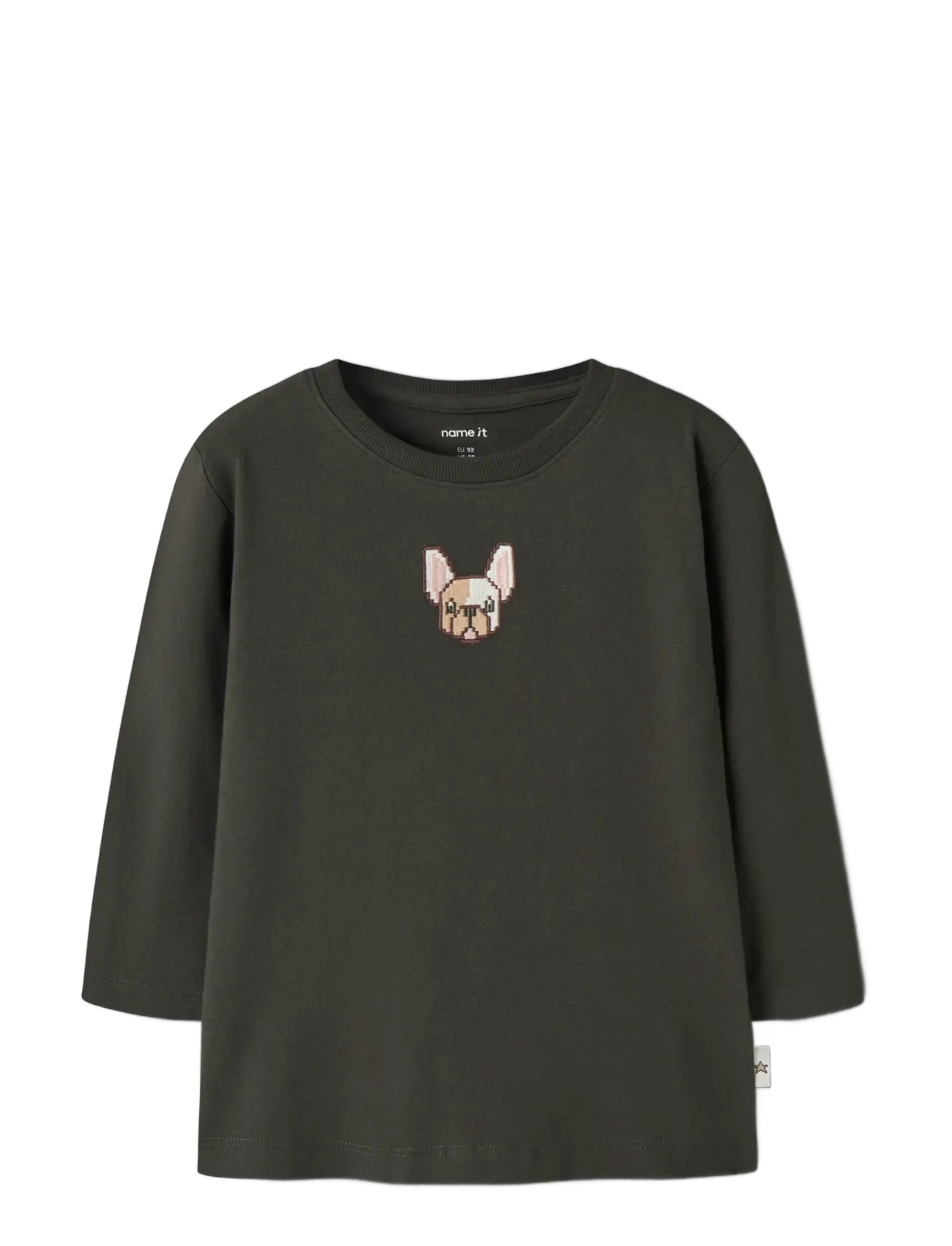 name it - NMMLANCE 2P LS NREG TOP BOX - langärmelig - green milieu - 3