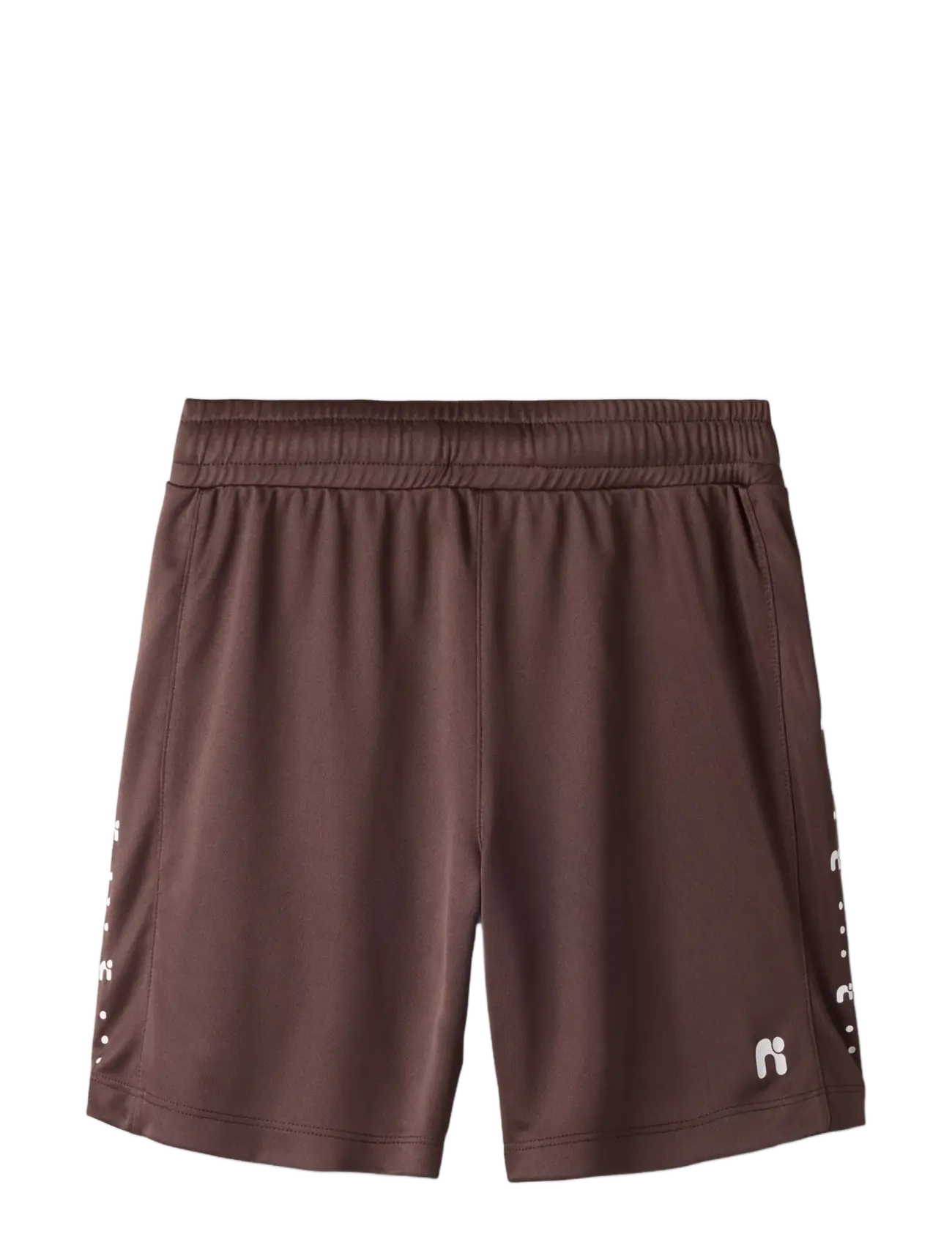 name it - NKNDEMU SS NREG SHORTS SET - set med kortärmad t-shirt - chocolate martini - 3