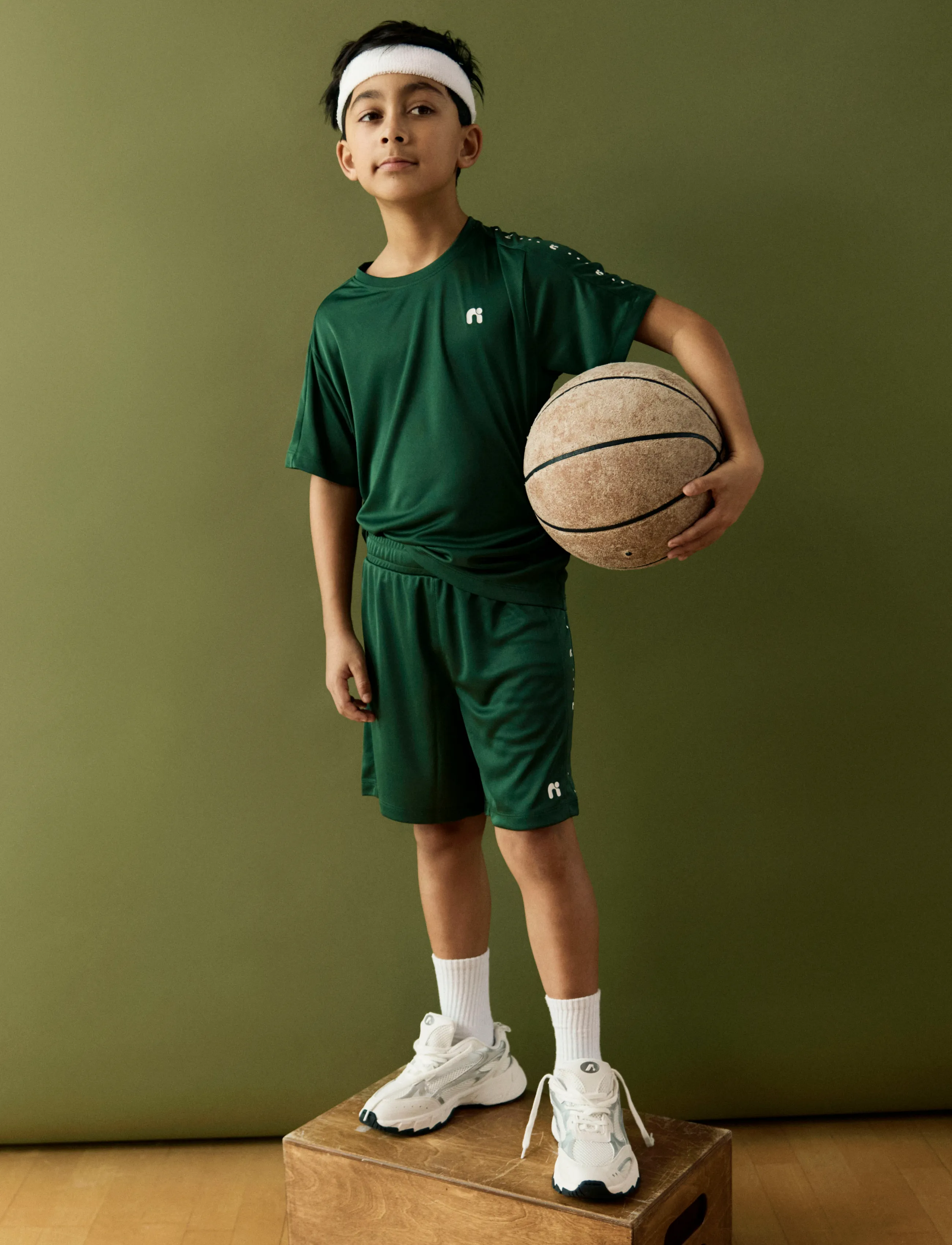 name it - NKNDEMU SS NREG SHORTS SET - komplektid lühikeste varrukatega t-särgiga - greener pastures - 4