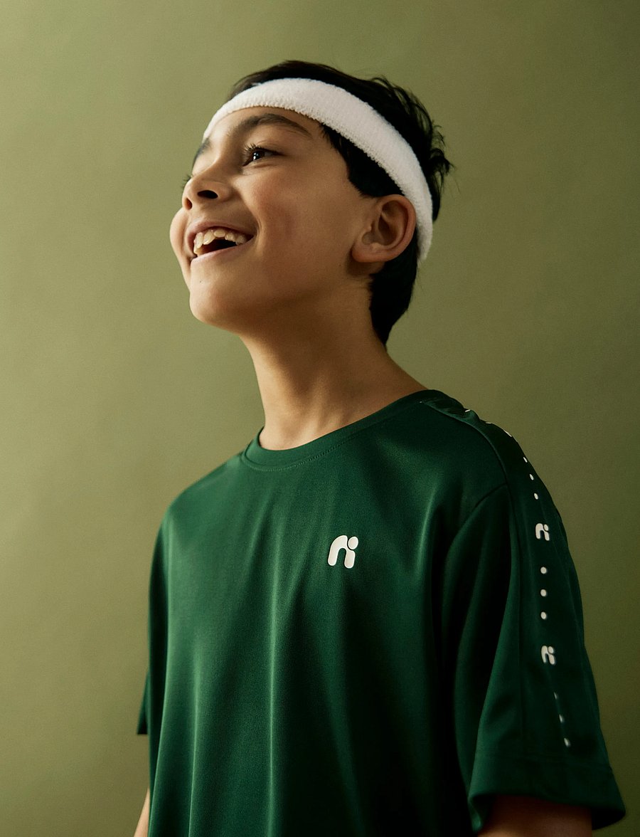 name it - NKNDEMU SS NREG SHORTS SET - komplektid lühikeste varrukatega t-särgiga - greener pastures - 5