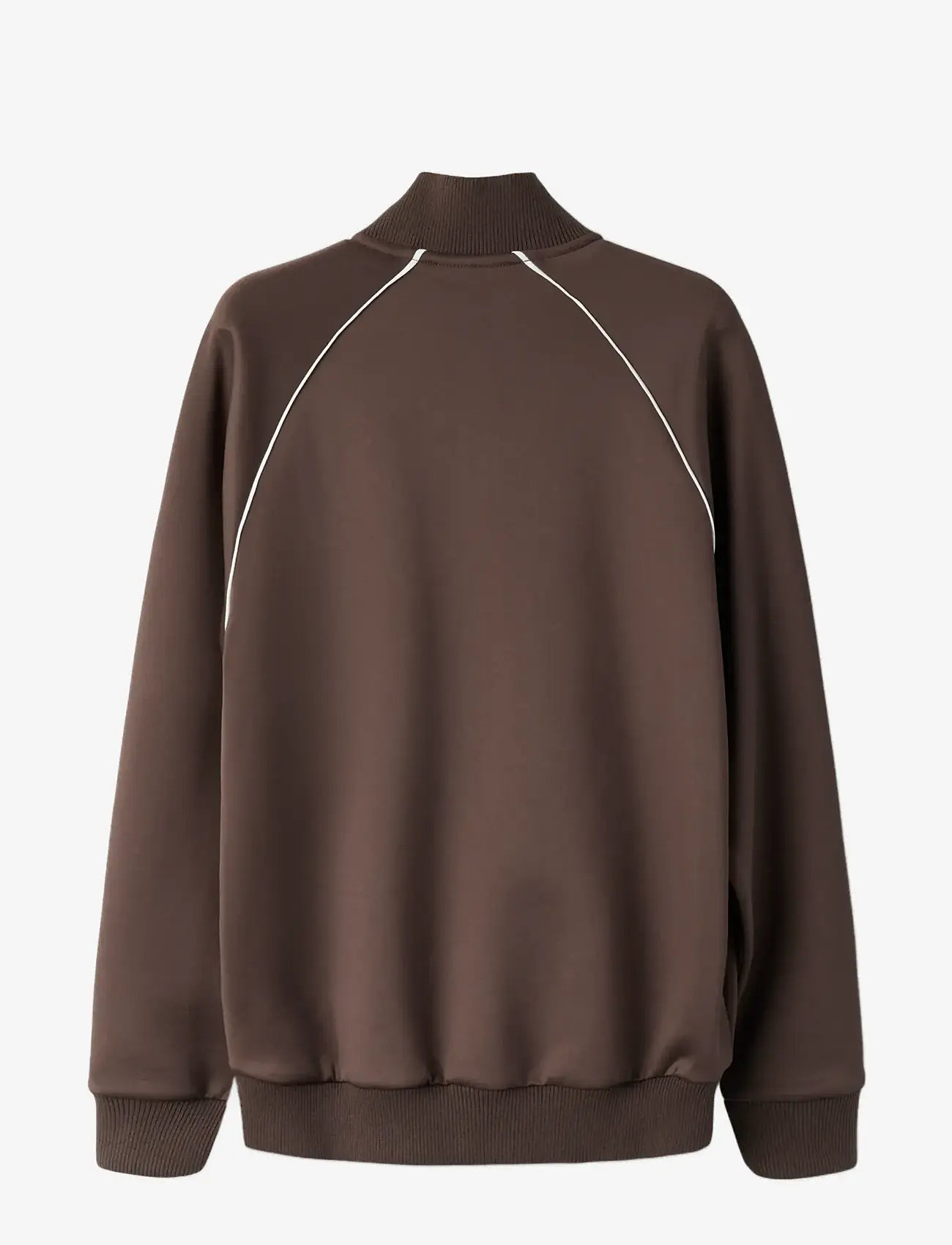 name it - NKNDUNNE LS NREG SWE CARD UNB - sweatshirts - chocolate martini - 1