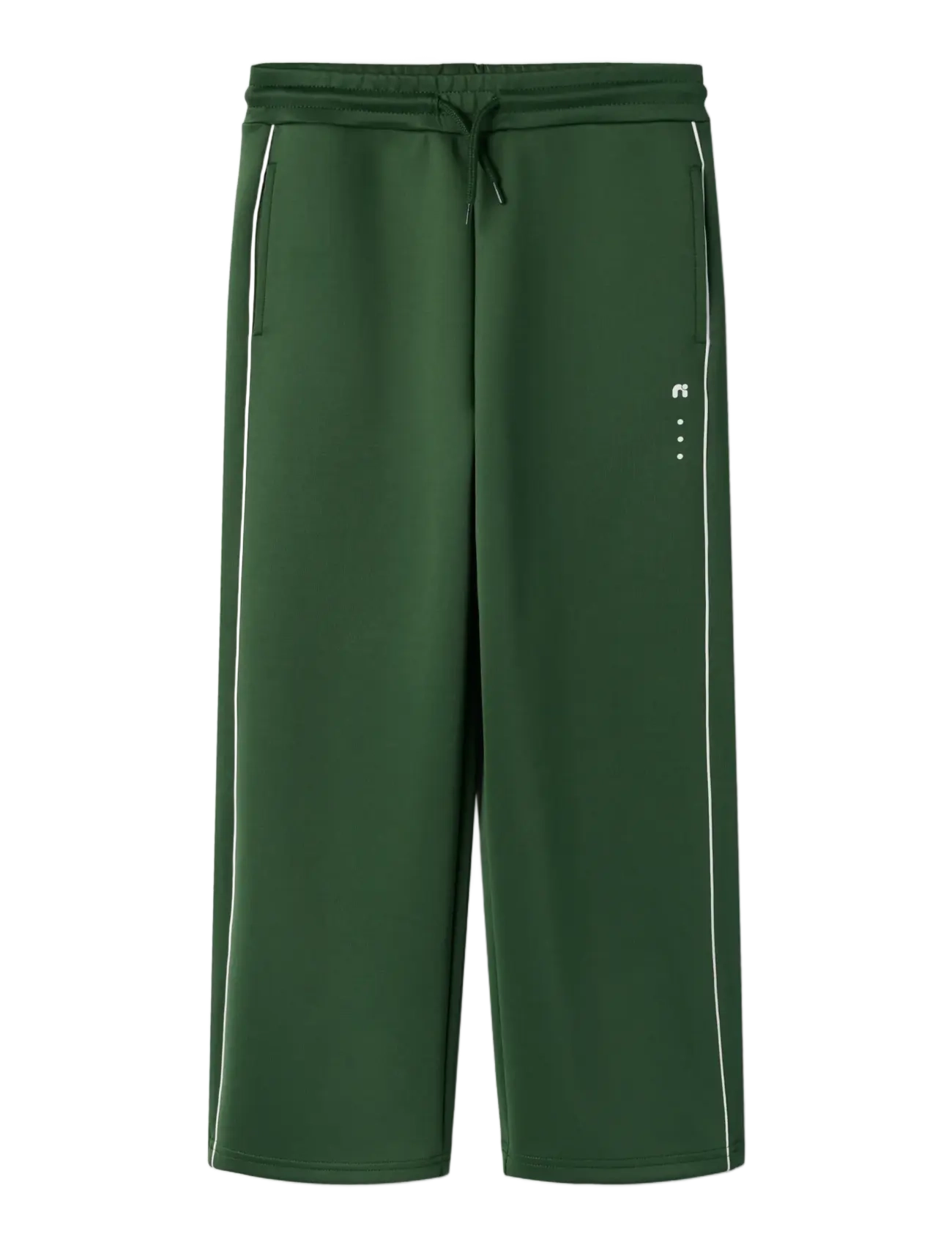 name it - NKNDUNNE WIDE SWE PANT UNB - mjukisbyxor - greener pastures - 2