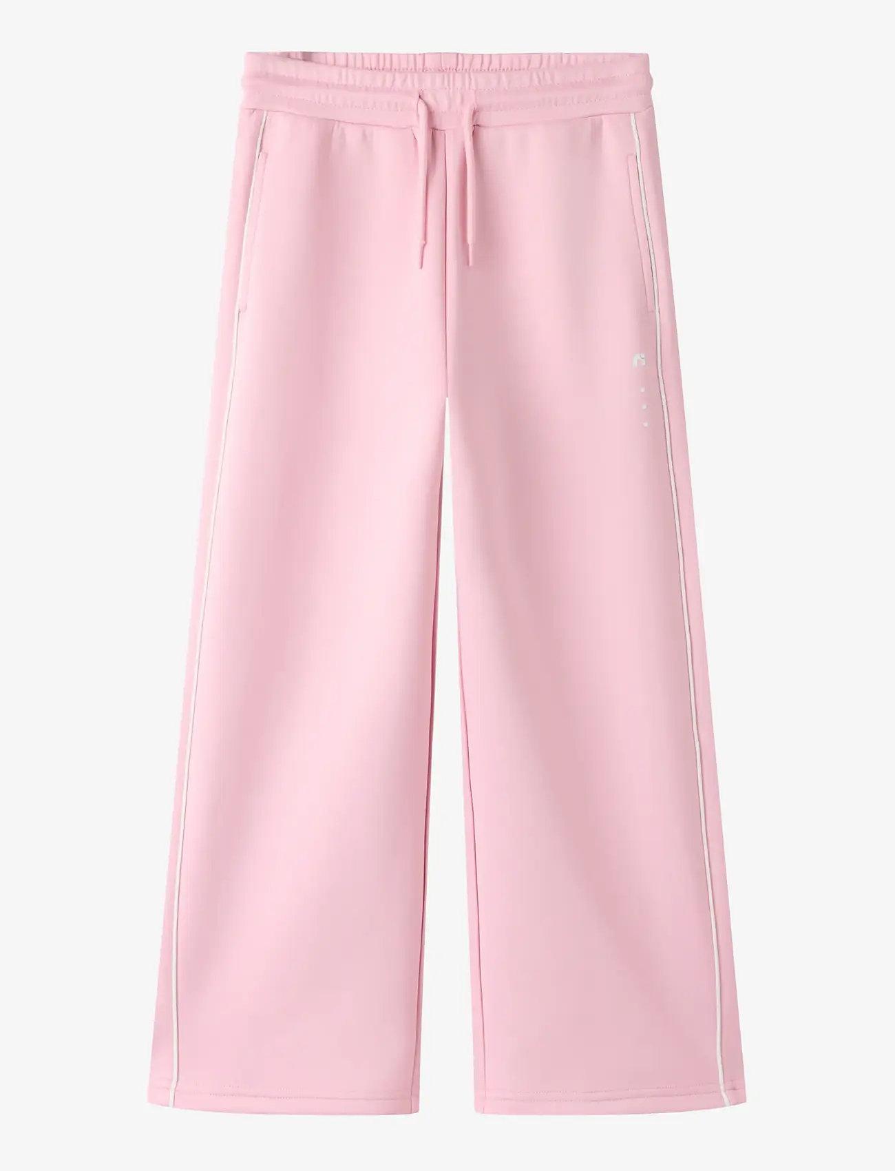 name it - NKNDUNNE WIDE SWE PANT UNB - sweatpants - romance rose - 0