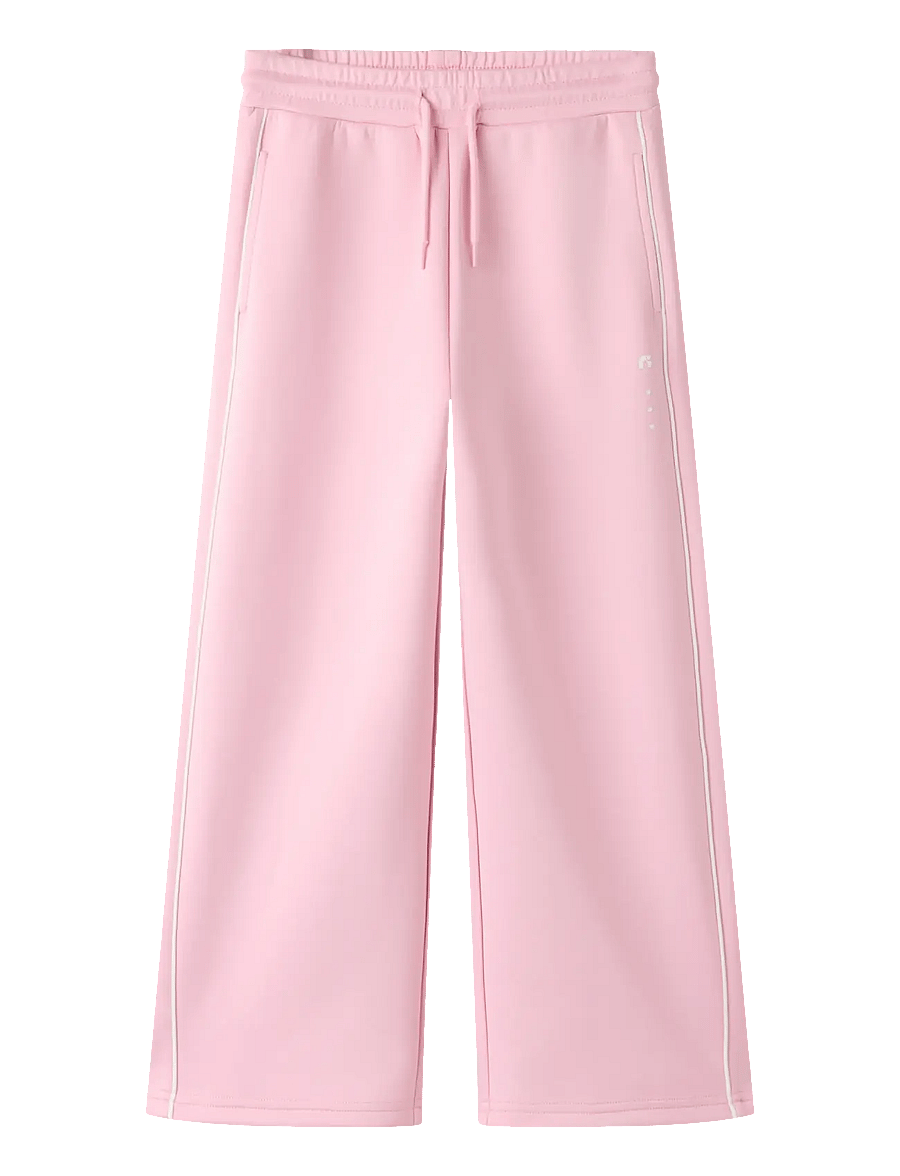 name it - NKNDUNNE WIDE SWE PANT UNB - babybukser - romance rose - 0