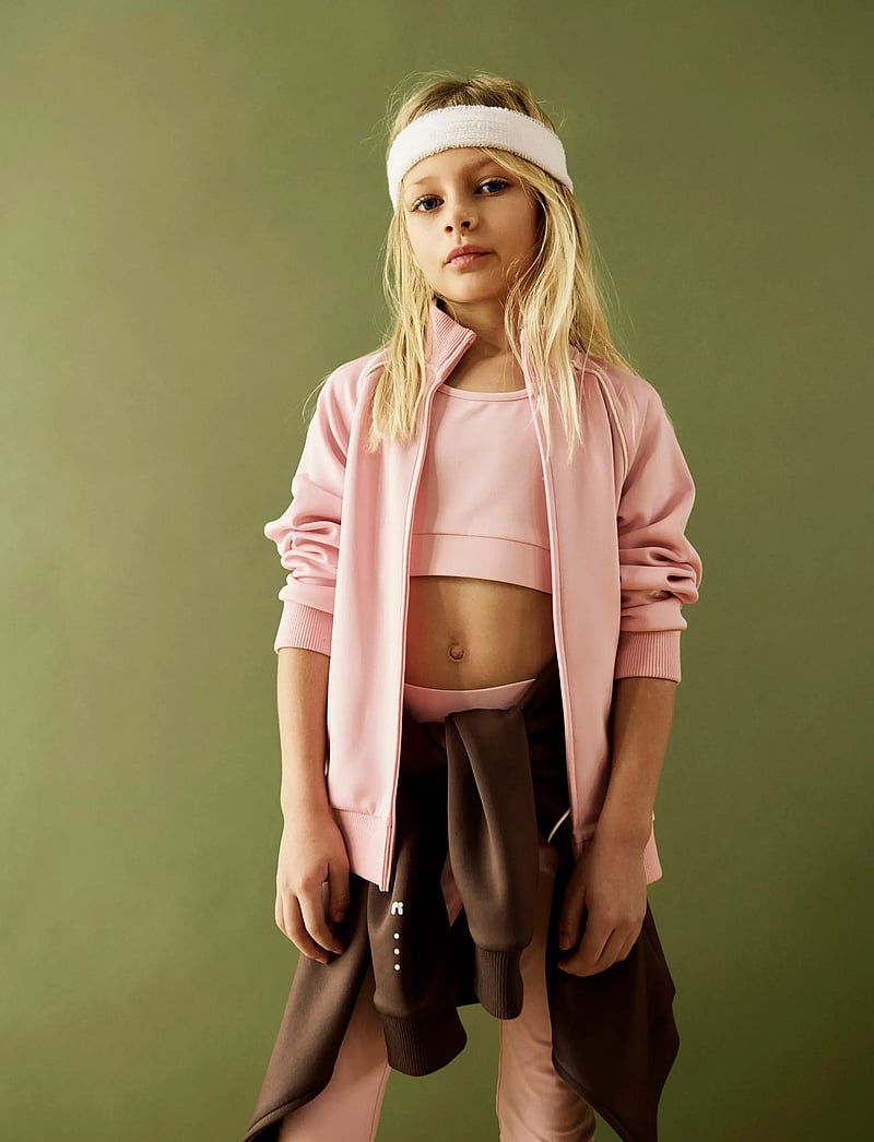 name it - NKFDIANA SL CROPPED SLIM TOP - spordisärgid - romance rose - 2