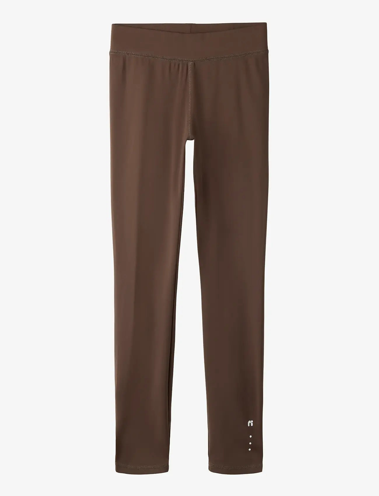 name it - NKFDIANA SLIM LEGGING - gode sommertilbud - chocolate martini - 0